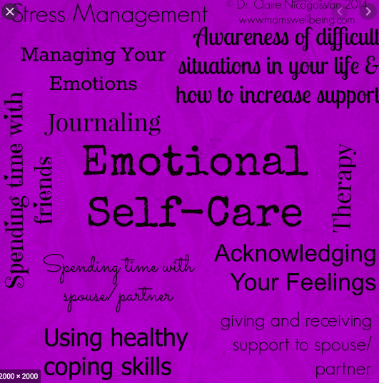 self-care - emotional